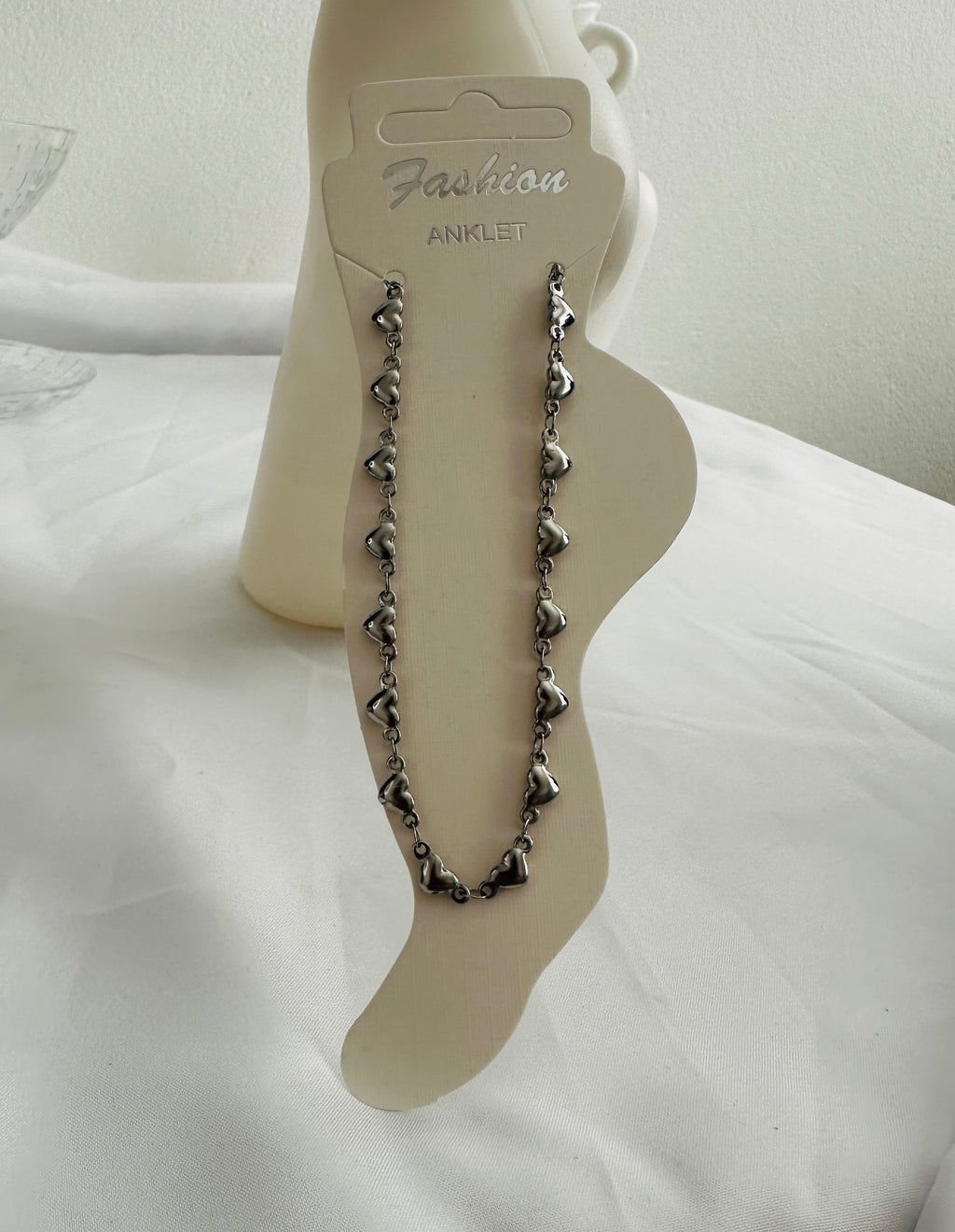 Tobillera de Corazones │ Handmade