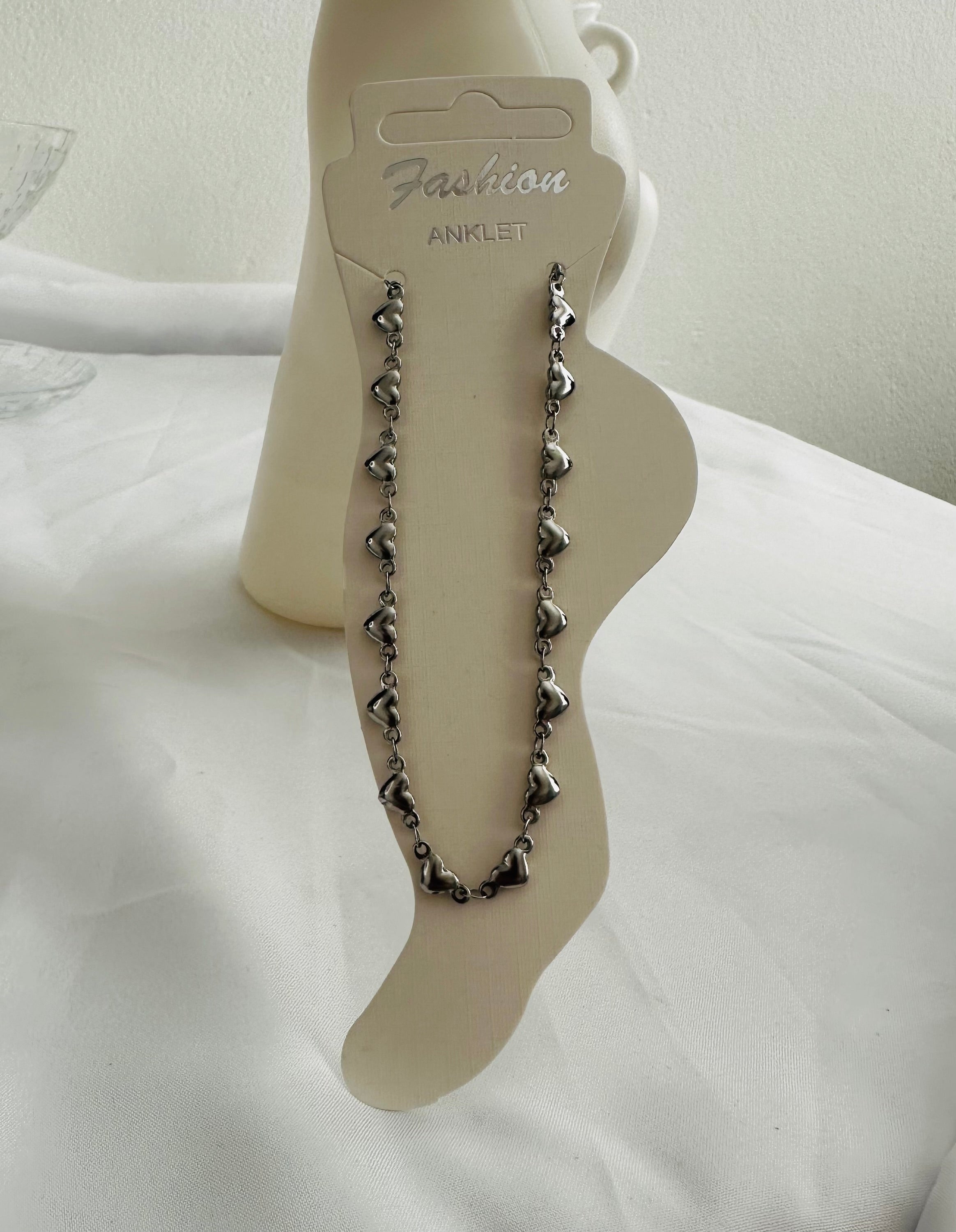 Tobillera de Corazones │ Handmade