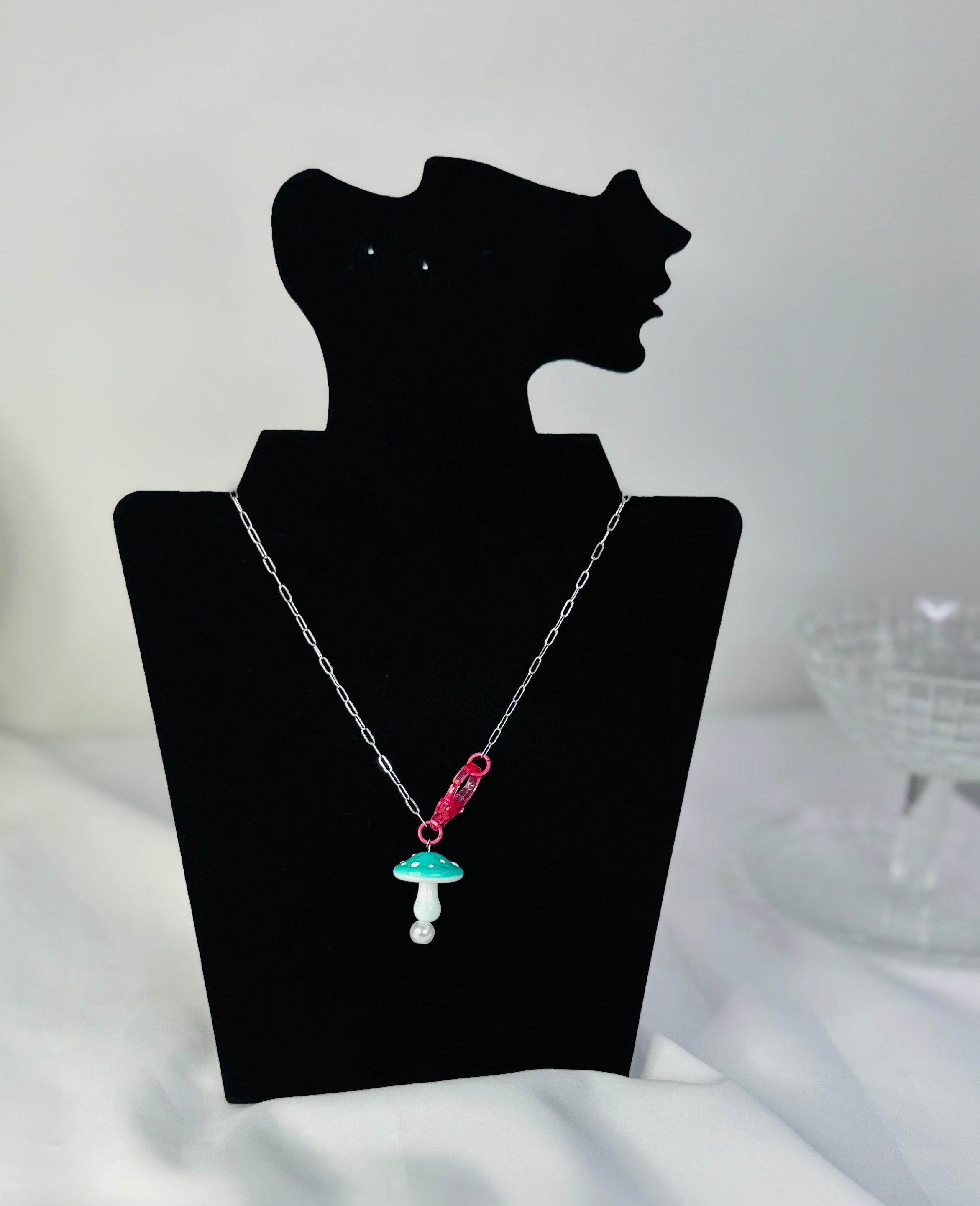 Cadena Hongo Fantasy │ Handmade