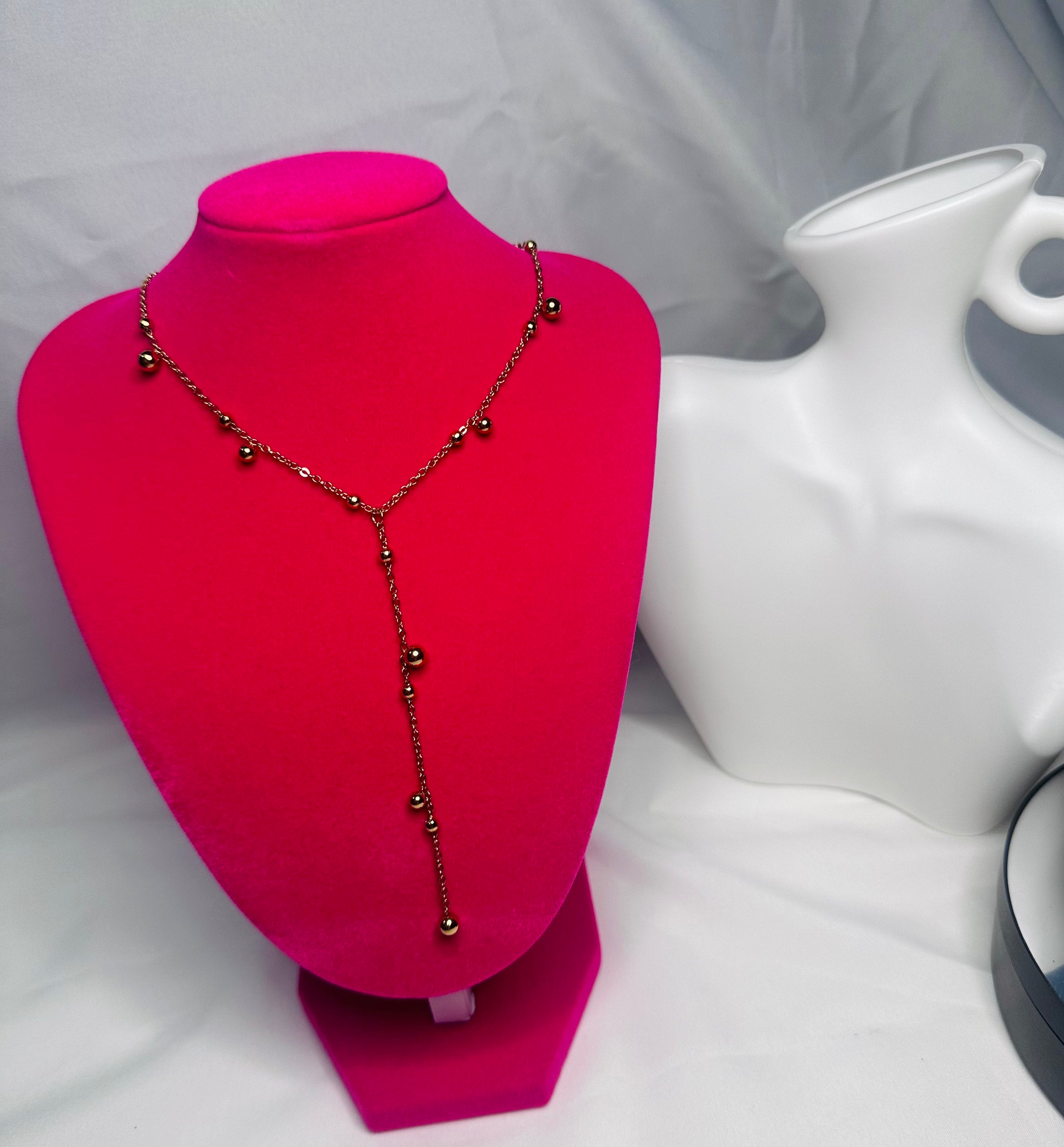 Cadena de Bolitas Lariat