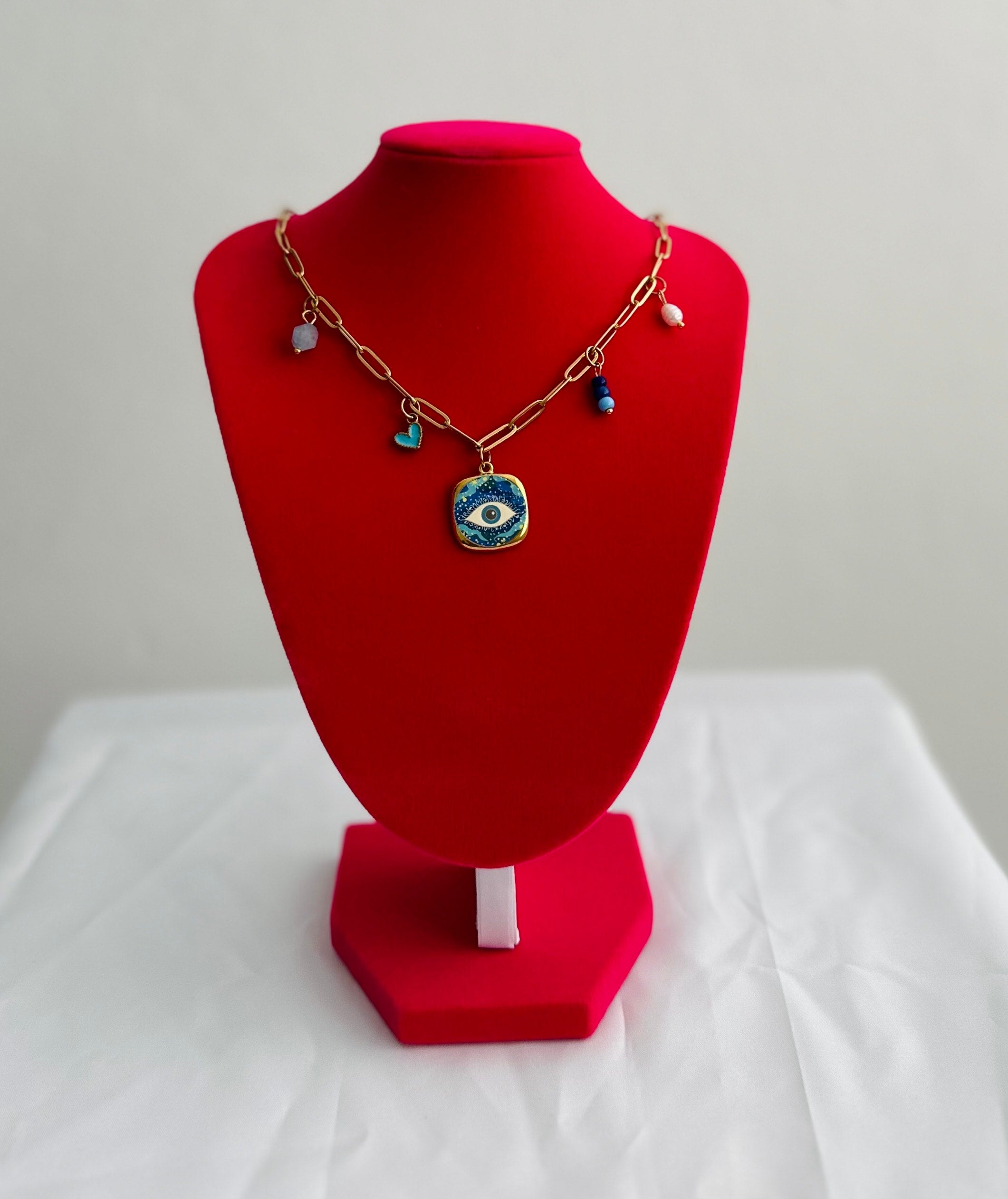 Cadena con Charms colgantes