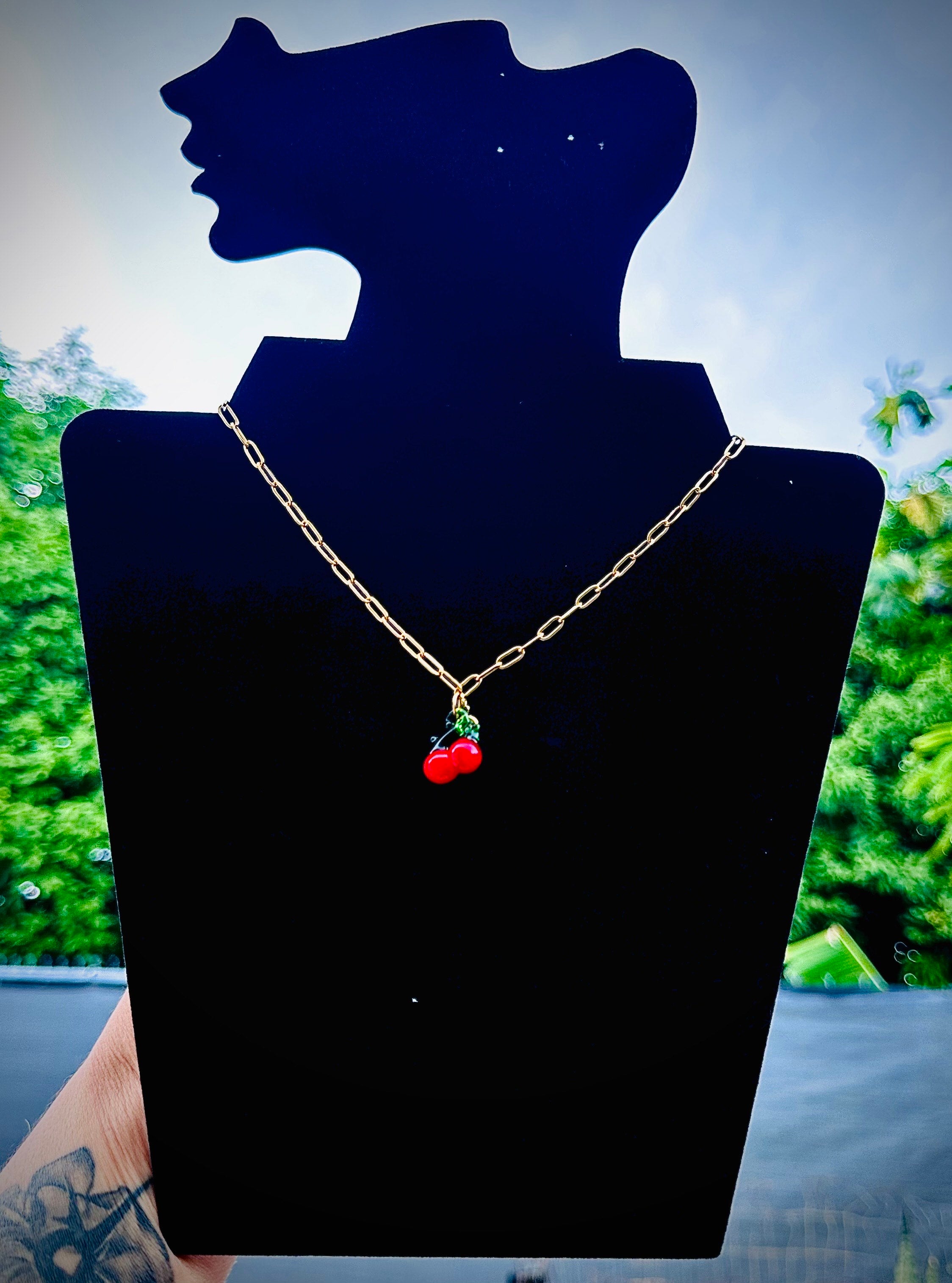 Cadena de Cherry colgante