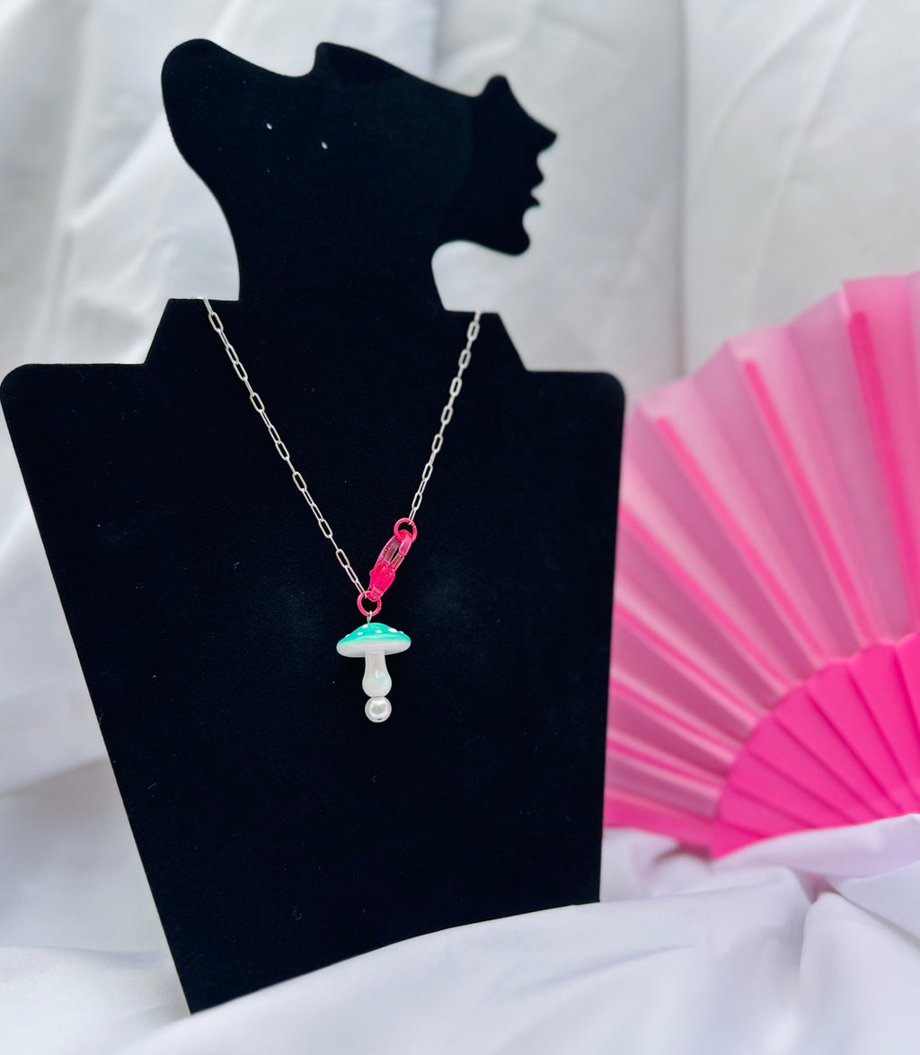 Cadena Hongo Fantasy │ Handmade