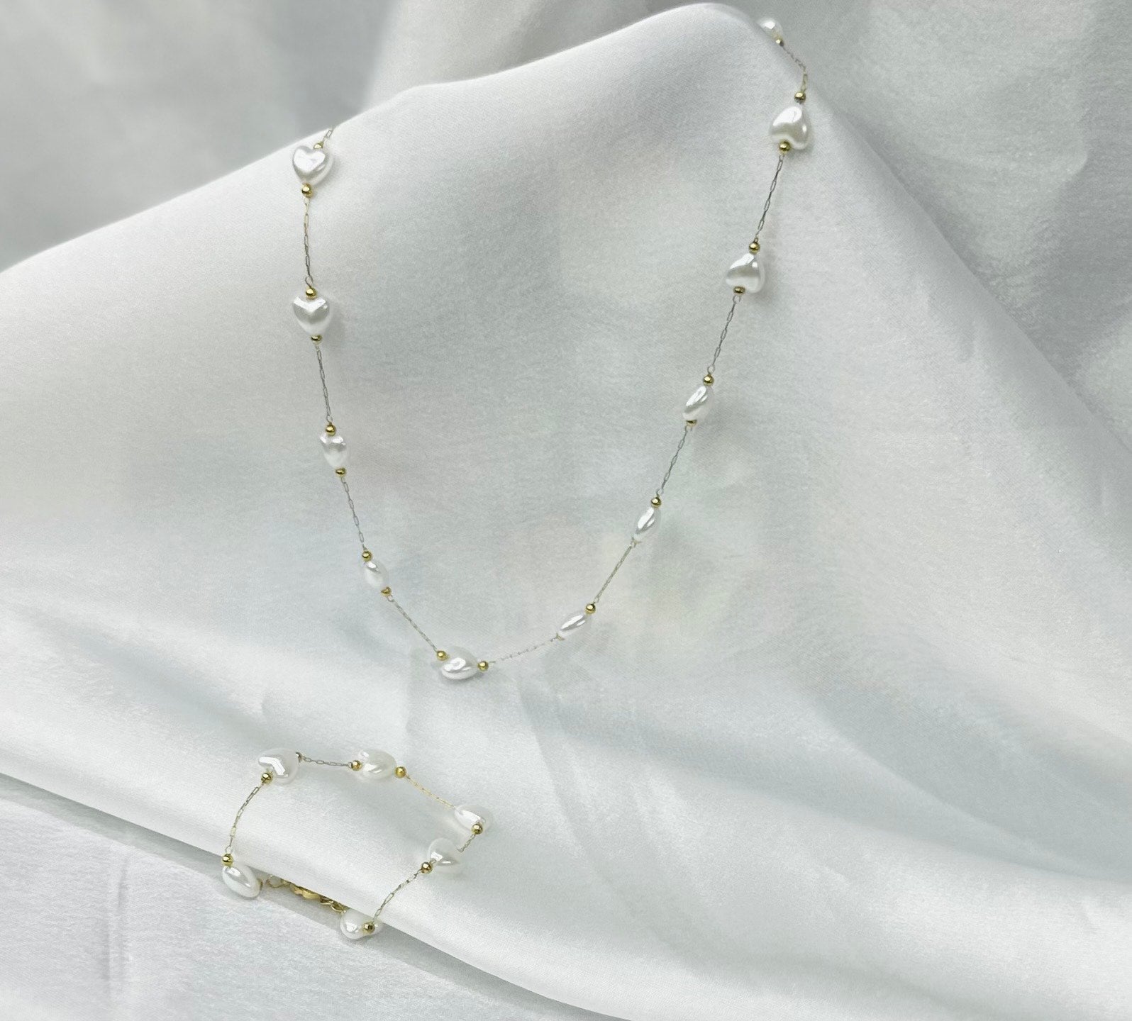 Set de Cadedna y Pulsera a Juego