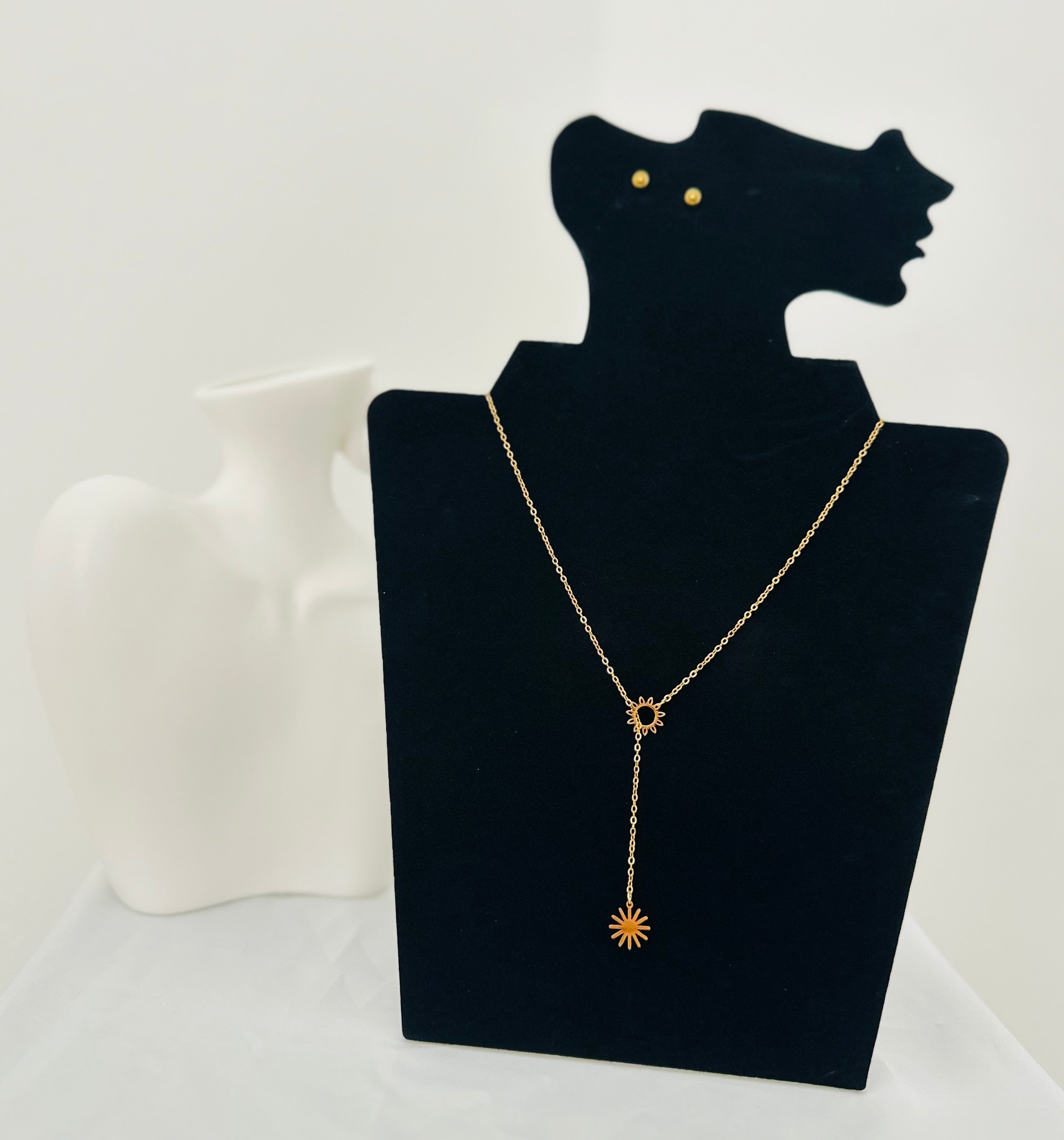 Set de Cadena Sol oro