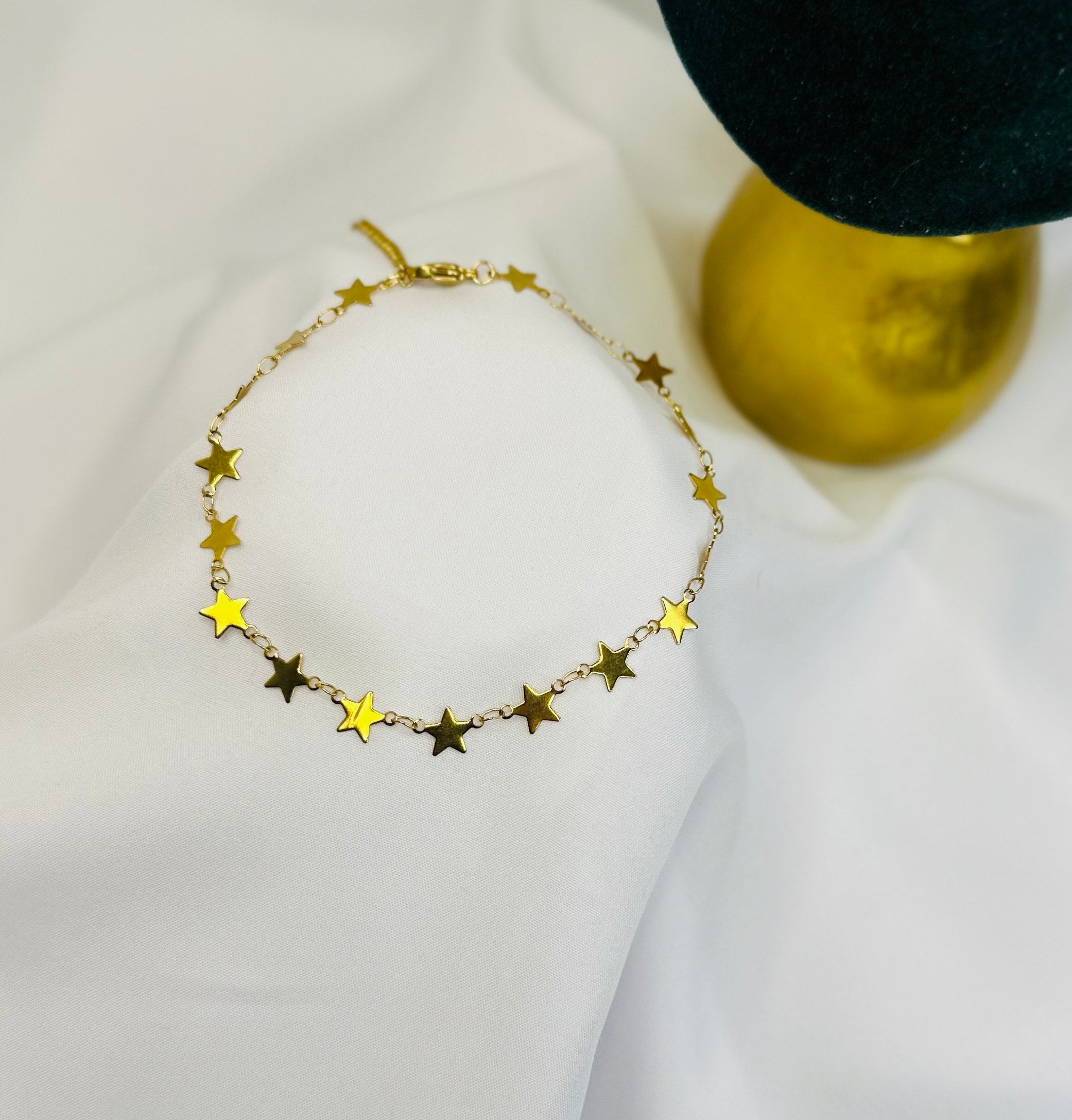 Tobillera de Estrellas │ Handmade